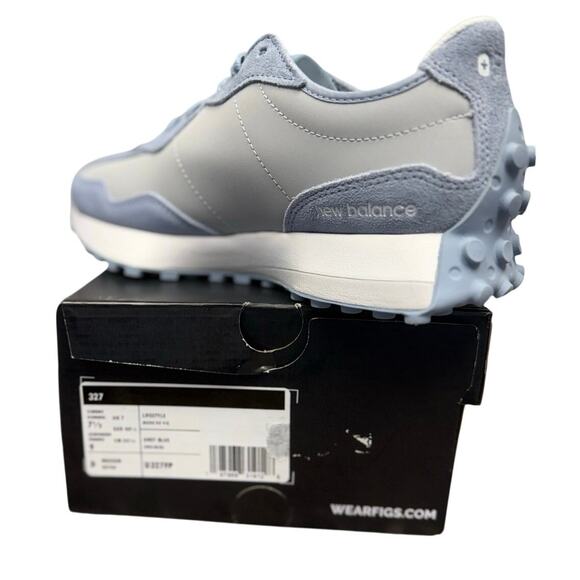 Limited Edition New Balance x Figs | 327 in Dusty Blue - Picture 6 of 6